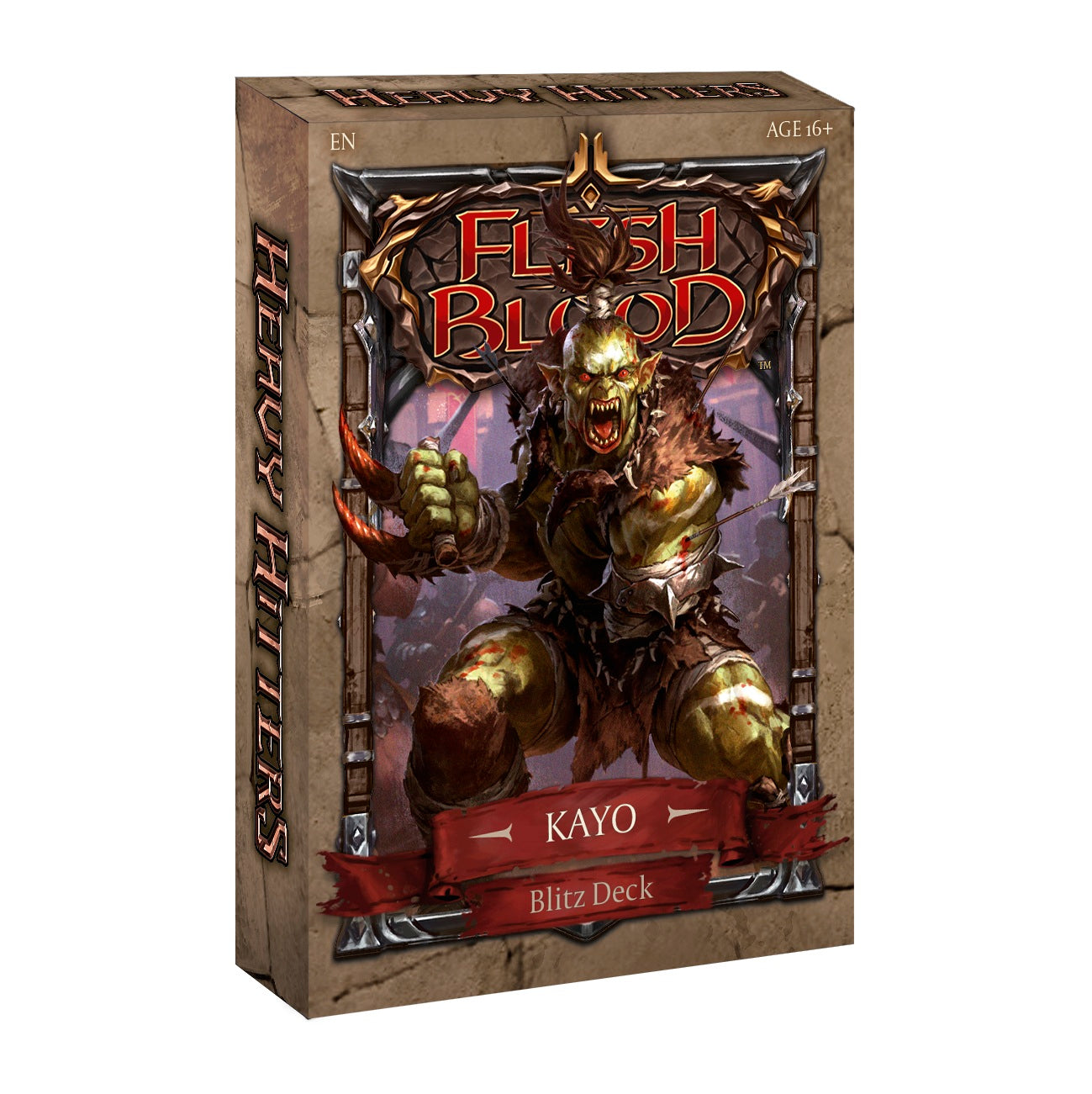 Flesh and Blood Heavy Hitters: Kayo Blitz Deck, English Edition